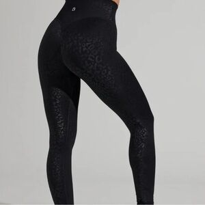 BuffBunny Black faux leather Leggings small cross listed Ⓜ️